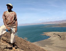 Jezioro Turkana, zbocza wulkanu Nabuyaton, fot. Artur Urbański