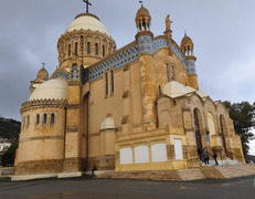 Algier, kościół Notre Dame d'Afrique, fot Artur Urbański